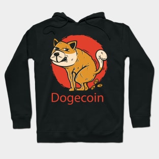 Dogecoin Meme Crypto Coin Art Hoodie